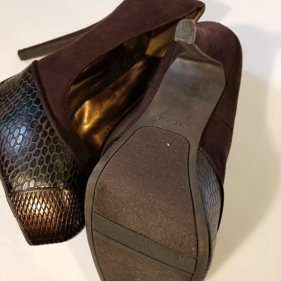 CARLOS SANTANA LuLu Heels Roasted chestn - Picture 4 of 4